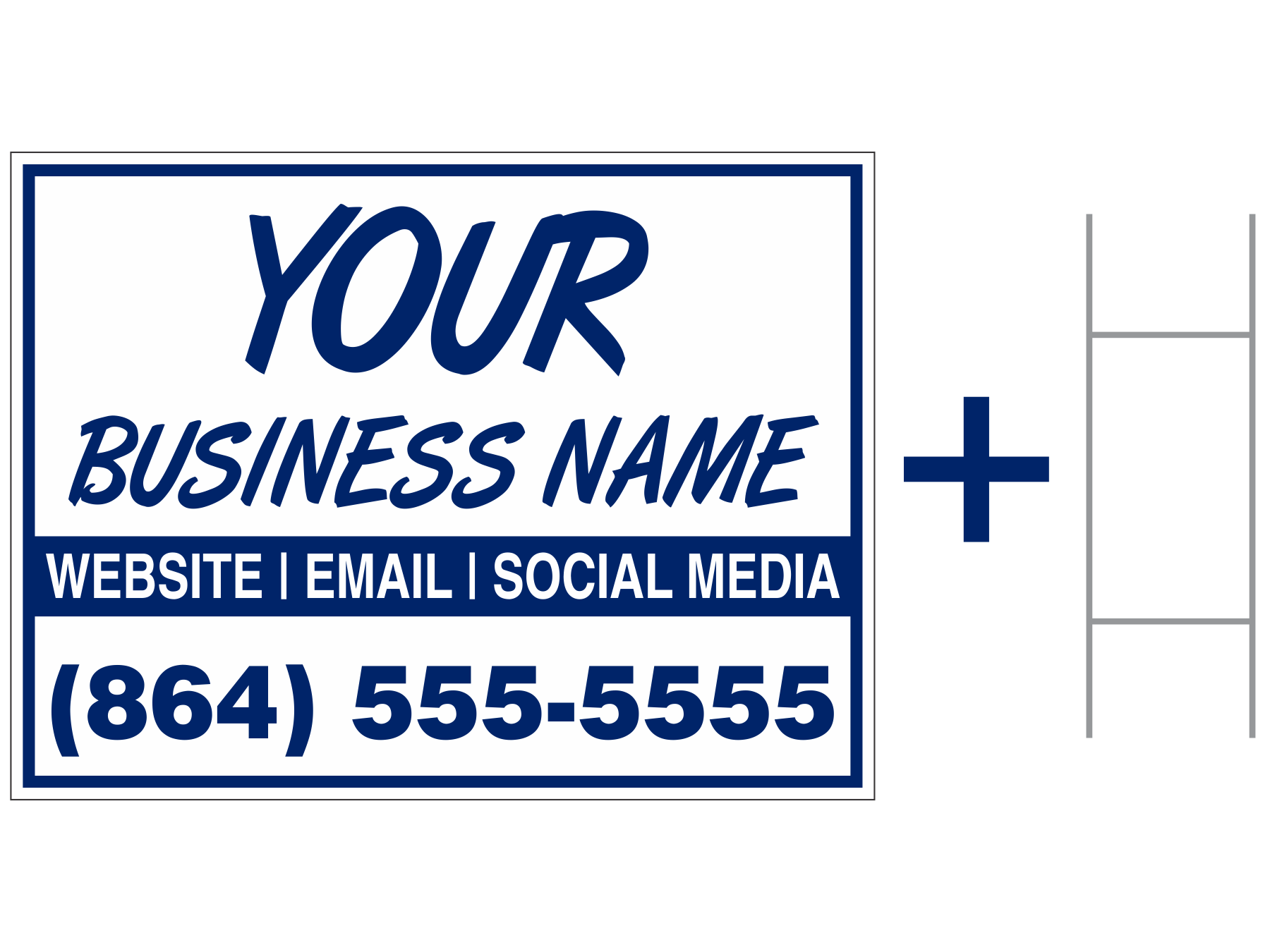 Yard Signs And Stands