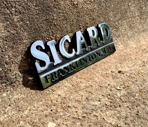 3-D Auto Nameplates