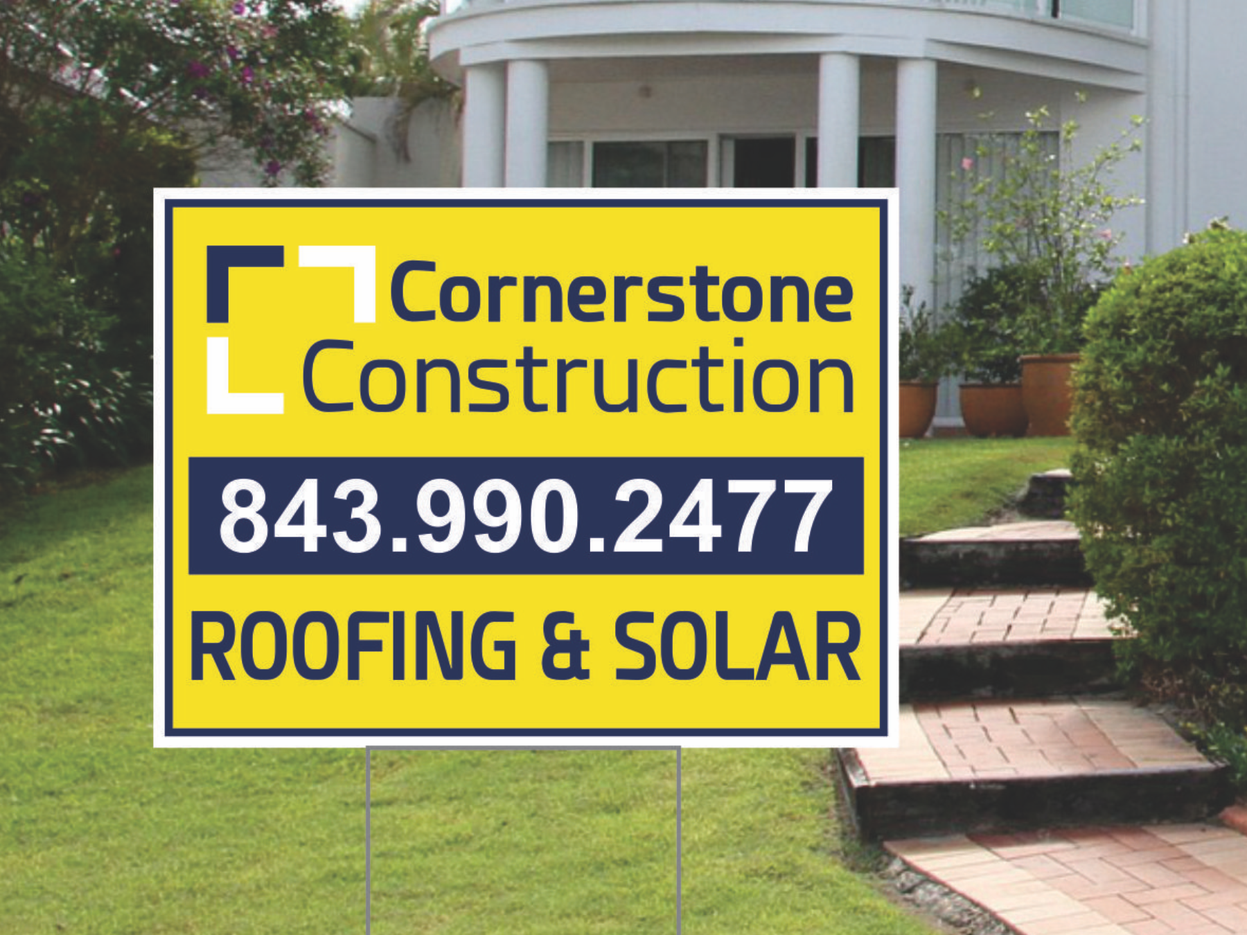 Yard Signs And Stands / 2 Colors