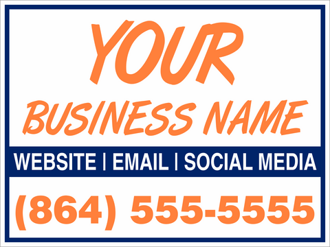 Yard Signs / 2 Colors
